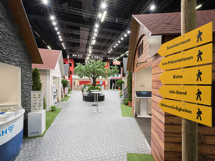 Gebäude + Signaletik